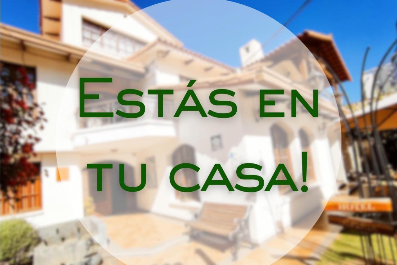 Hotel Boutique La Casa De Margarita Cochabamba Kültér fotó